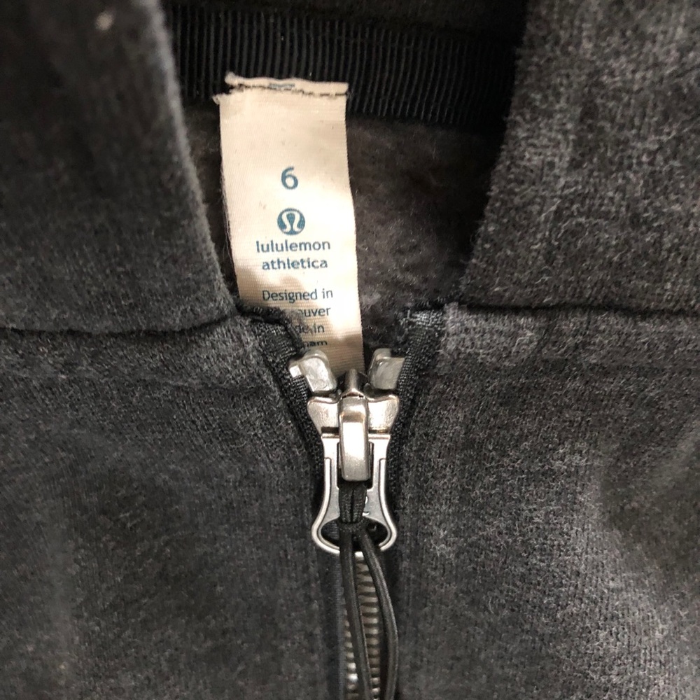 Lululemon Grey Scuba Hoodie - Picture 5 of 5